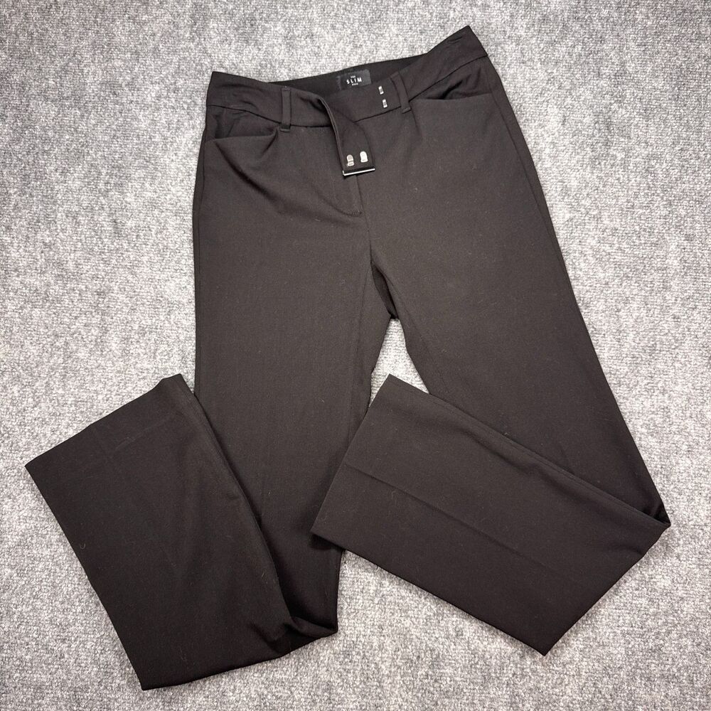 NWT White House Black Market Seasonless The Slim Boot Black Pants Size 00P
